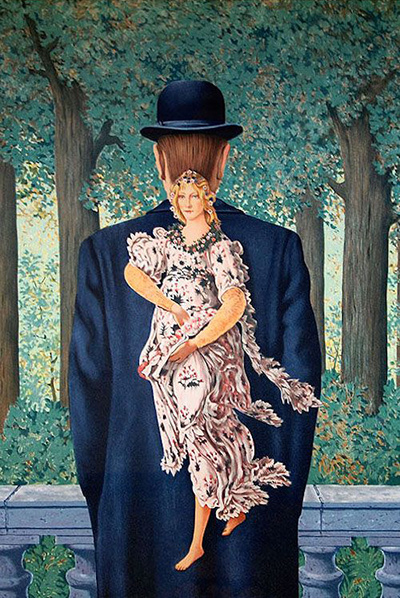 Fertiger Blumenstrauß (Ready Made Bouquet) Rene Magritte